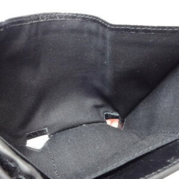 BALENCIAGA Paper Mini Wallet Trifold Leather Black Greffiti - Picture 4 of 8